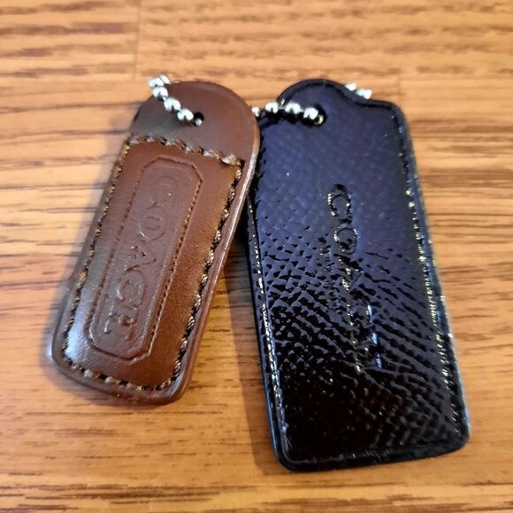 COACH Leather Hang Tag Sets plus Mini Silver VINTAGE INSPIRED! - Picture 4 of 7